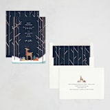 "Woodlands" - Holiday Cards in Winter by Bethan - Assembled