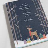 "Woodlands" - Holiday Cards in Winter by Bethan - Detail