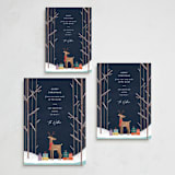 "Woodlands" - Holiday Cards in Winter by Bethan - Formats Available