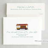 "City sidewalk II" - Holiday Cards in Juniper by Creo Study - FREE Recipient Addressing
