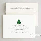 "Sparkling Tree" - Holiday Cards in Balsam by Rebecca Durflinger - FREE Recipient Addressing