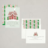 "Home Sweet Home" - Holiday Cards in Spearmint by Brooke Chandler - Assembled