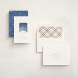 "Tiny Nativity" - Holiday Cards in Linen by Robert and Stella - Assembled