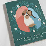 "Prince of Peace" - Holiday Cards in Pine by Jamie Alexander - Detail
