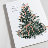 "Bells and Bows" - Holiday Cards in Snow by Baumbirdy - Detail
