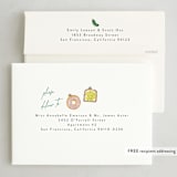 "Quirky Ornaments" - Holiday Cards in Forest by Tamara Hilje - FREE Recipient Addressing