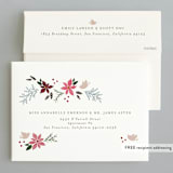 "Let Heaven and Nature Sing" - Holiday Cards in Vanilla by Erin German - FREE Recipient Addressing