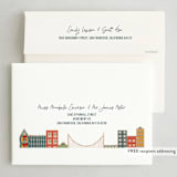 "Christmas in the City" - Holiday Cards in Midnight by Lauren Jinhee - FREE Recipient Addressing