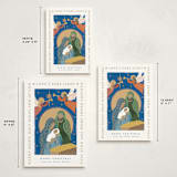 "Pure Light" - Holiday Cards in Ocean by Alethea and Ruth - Formats Available
