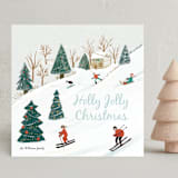 "Holly Jolly, Let it Snow" - Holiday Cards in Ice by Sehee Lee - Front