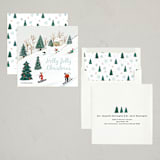 "Holly Jolly, Let it Snow" - Holiday Cards in Ice by Sehee Lee - Assembled