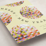 "New Year Disco" - Holiday Cards in Sun by Pixel and Hank - Detail