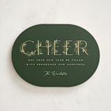 "Botanical Merry" - Holiday Cards in Pine by Paula Pecevich - Front