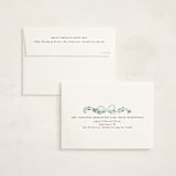 "Vintage Bow Tree" - Holiday Cards in Frosty by Itsy Belle Studio - FREE Recipient Addressing