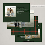 "Hearth" - Holiday Cards in Festive by Erin L. Wilson - Back of Card Options