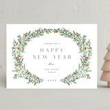 "Holiday Sprigs" - Holiday Cards in Wreath by Yaling Hou Suzuki - Front