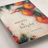 "Oranges" - Holiday Cards in Clementine by Wendy Keller - Detail