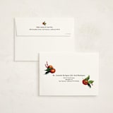 "Oranges" - Holiday Cards in Clementine by Wendy Keller - FREE Recipient Addressing