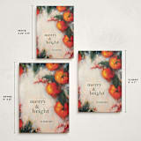 "Oranges" - Holiday Cards in Clementine by Wendy Keller - Formats Available