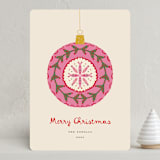 "Vintage Christmas Ornament" - Holiday Cards in Vanilla by Erika Firm - Front