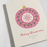 "Vintage Christmas Ornament" - Holiday Cards in Vanilla by Erika Firm - Detail