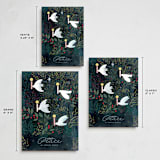"Colombe" - Holiday Cards in Hunter by Eve Schultz - Formats Available