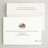 "Old Fashioned Christmas" - Holiday Cards in Winter Rose by Lindsay Megahed - FREE Recipient Addressing
