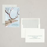 "Reindeer Cheer" - Holiday Cards in Frost Fog by Eve Schultz - Assembled