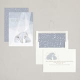 "On Ice" - Holiday Cards in Snow by Tamara Hilje - Assembled