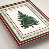 "Decorated Christmas" - Holiday Cards in Mulled Wine by Susan Moyal - Detail