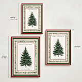 "Decorated Christmas" - Holiday Cards in Mulled Wine by Susan Moyal - Formats Available