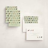 "Holiday Dogs" - Holiday Cards in Sage by tara berg - Assembled