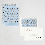 "Holiday Dogs" - Holiday Cards in Ice by tara berg - Assembled