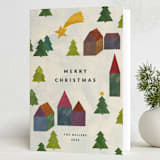 "little valley" - Holiday Cards in Winter by Sumak Studio - Folded Card