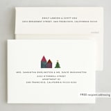 "little valley" - Holiday Cards in Winter by Sumak Studio - FREE Recipient Addressing