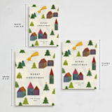 "little valley" - Holiday Cards in Winter by Sumak Studio - Formats Available