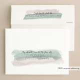 "Winter Peace" - Holiday Cards in Pale Azure by Eve Schultz - FREE Recipient Addressing