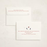 "Ski Season" - Holiday Cards in Blueberry by Kampai Designs - FREE Recipient Addressing