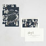 "Over The Hills" - Holiday Cards in Winter Night by Alethea and Ruth - Assembled