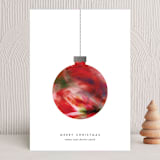"Painted Ornament" - Holiday Cards in Cherry by 2birdstone - Front