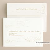 "Happy Holidays" - Holiday Cards in Snow by Laura Mitchell - FREE Recipient Addressing