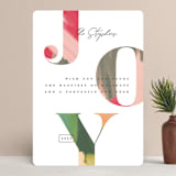 "Festive paint" - Holiday Cards in Pristine by Creo Study - Front