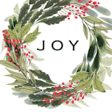 "sweet wreath of joy" - Holiday Cards in Berry by frances mathys - Close-Up