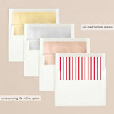 "sweet wreath of joy" - Holiday Cards in Berry by frances mathys - Envelope Liners