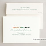"Joy Ful Abstract" - Holiday Cards in Citrus by Erika Firm - FREE Recipient Addressing