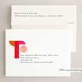 "Mid century joy" - Holiday Cards in Santa Hat by Creo Study - FREE Recipient Addressing