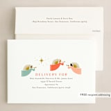 "Angels" - Holiday Cards in Coral by Karidy Walker - FREE Recipient Addressing