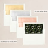 "Nativity Animals" - Holiday Cards in Forest by Jamie Alexander - Envelope Liners