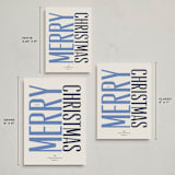 "headline" - Holiday Cards in Starry Night by Carrie Moradi - Formats Available