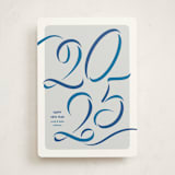 "Ribbon year" - Holiday Cards in Pool by Lea Delaveris - Front